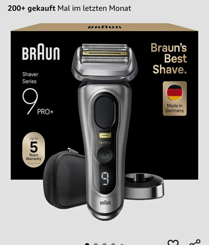 Braun series pro 9517s - 9, pro+