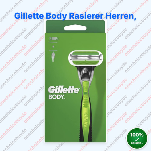 Gillette body rasierer herren - body,