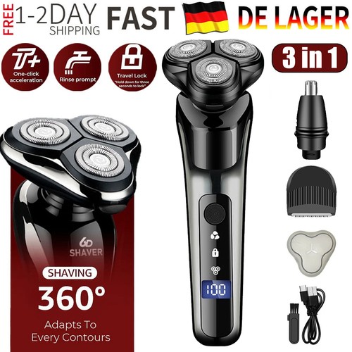 3in1 elektrorasierer - 3in1,