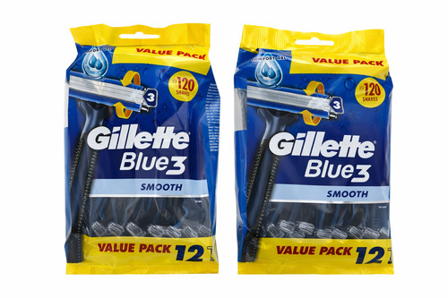 24x gillette blue smooth - 24x,